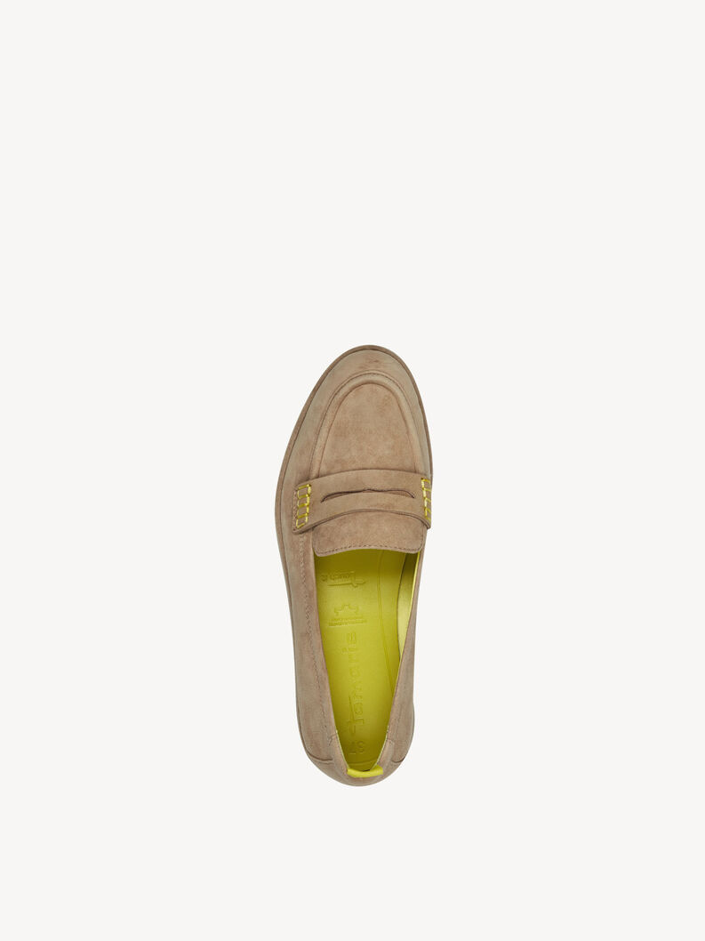 Miniature : Mocassins en cuir - Beige- 24224 - 435