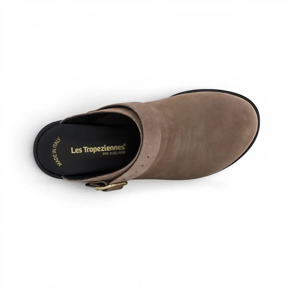 Miniature : Les Tropeziennes - Mules sabot Tiago - Taupe