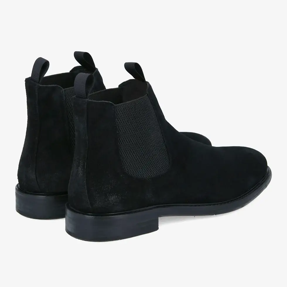 Miniature : Schmoove - Pilot Chelsea - Suede Black