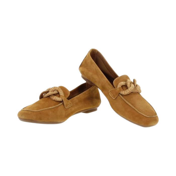 Miniature : Reqins - Hamaya - Cuir Velours Camel