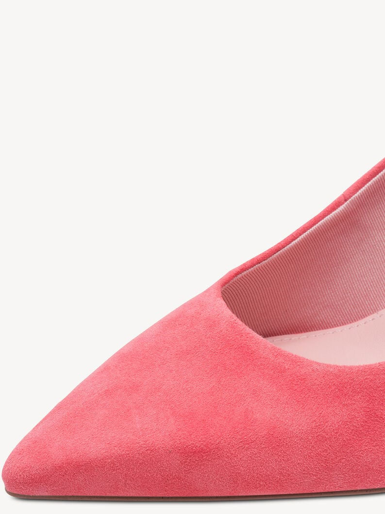 Miniature : Escarpin en cuir - rose - 29624 - 510