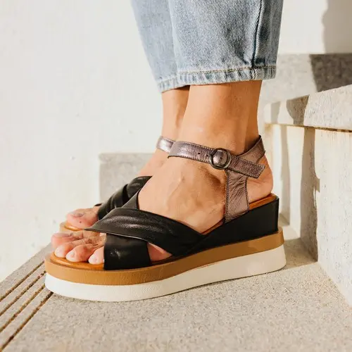 Coco Abricot - Murlin - Noir/Pewter