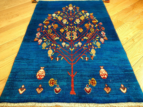 BlackFriday目玉品】ペルシャ ギャッベ パルヴィーズ カシュクリ 98x67