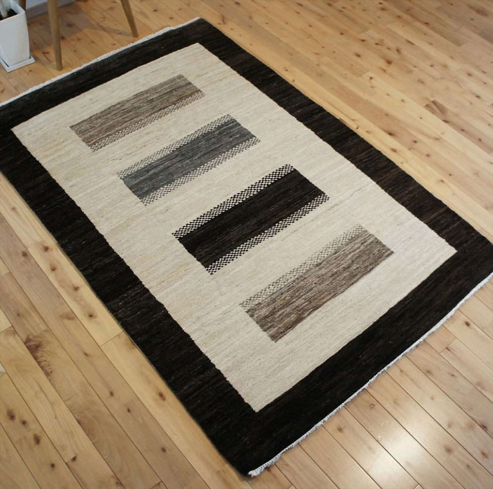 サムネイル： 目玉品】四季を楽しむオールシーズンラグ　ガゼニ ギャッベ　182x124㎝　BP2