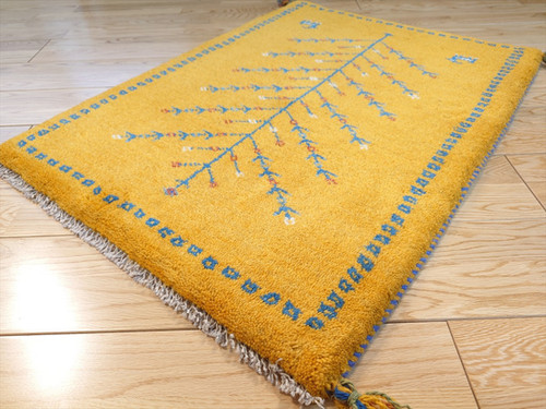 ペルシャギャッベ (ギャベ) チェアマット45x45m ギャッベ ラグ 玄関 ペルシャギャッベ (ギャベ) チェアマット45x45m ギャッベ ラグ 玄関