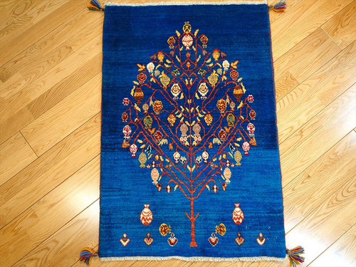 BlackFriday目玉品】ペルシャ ギャッベ パルヴィーズ カシュクリ 98x67