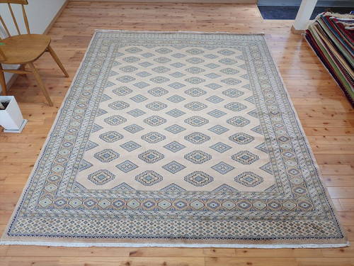 138x207cmパキスタン手織りじゅうたん(871)リビングダイニング用