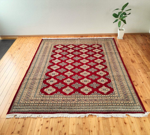 ラグ シルクタッチ パキスタン パキスタン絨毯 x RUGS 夏は気持ち良い