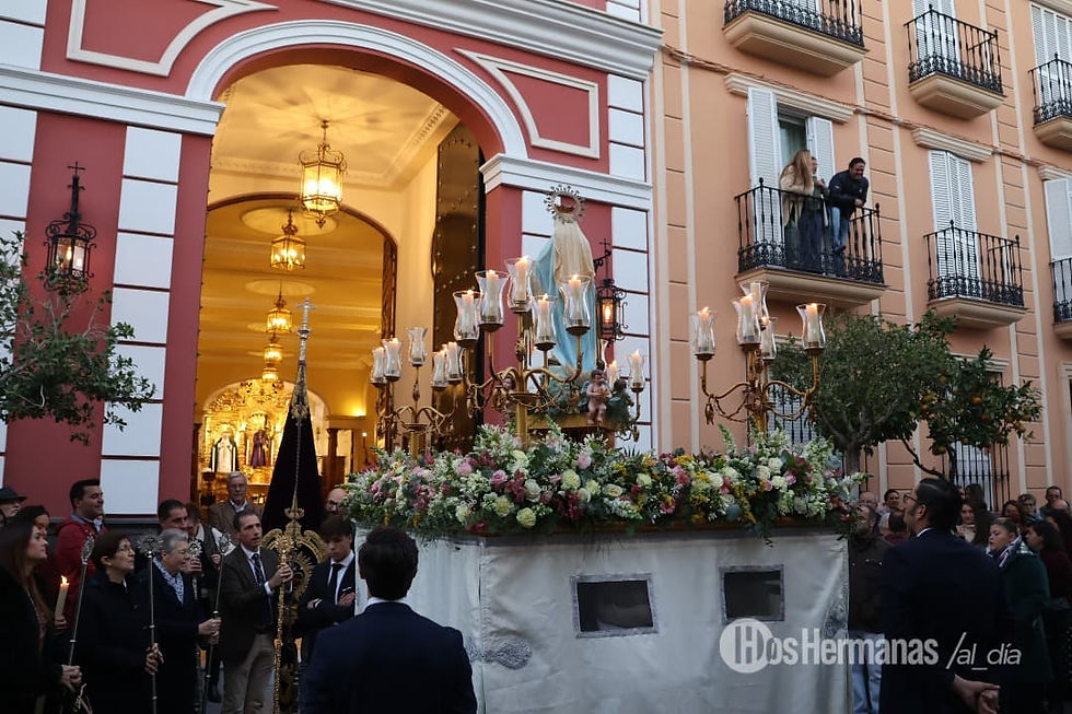 Imágenes de la procesión de la Milagrosa
