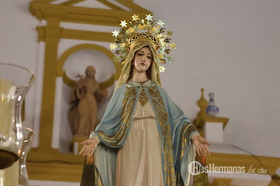 Imágenes de la procesión de la Milagrosa