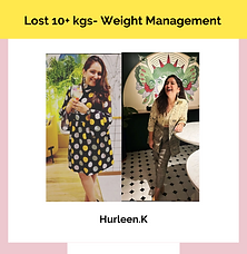 Weight loss testimonial