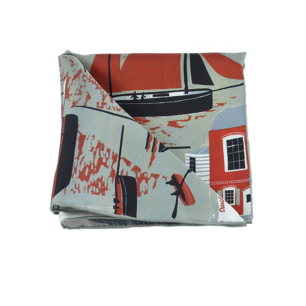 Thumbnail: Whitstable Oyster Fleet Pocket Square