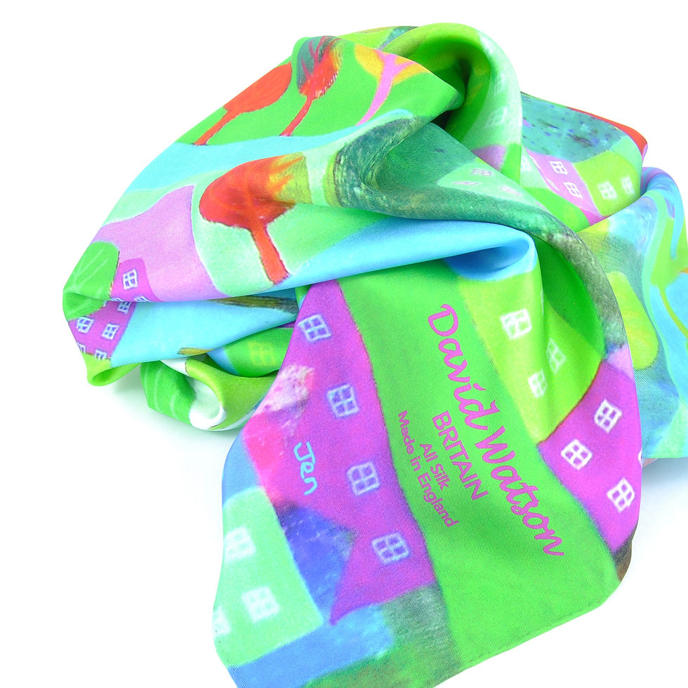 Thumbnail: Bristol Square Scarf & Pocket Square set
