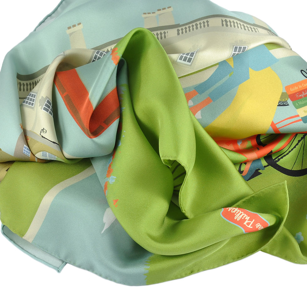 Thumbnail: Cambridge Square Scarf & Pocket Square set