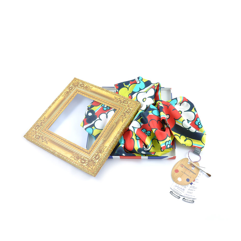Thumbnail: Retro Daisies Long Scarf