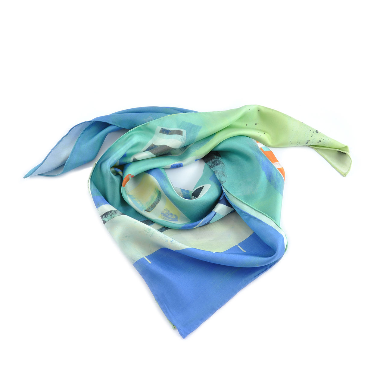 Bird's Eye View Square Scarf