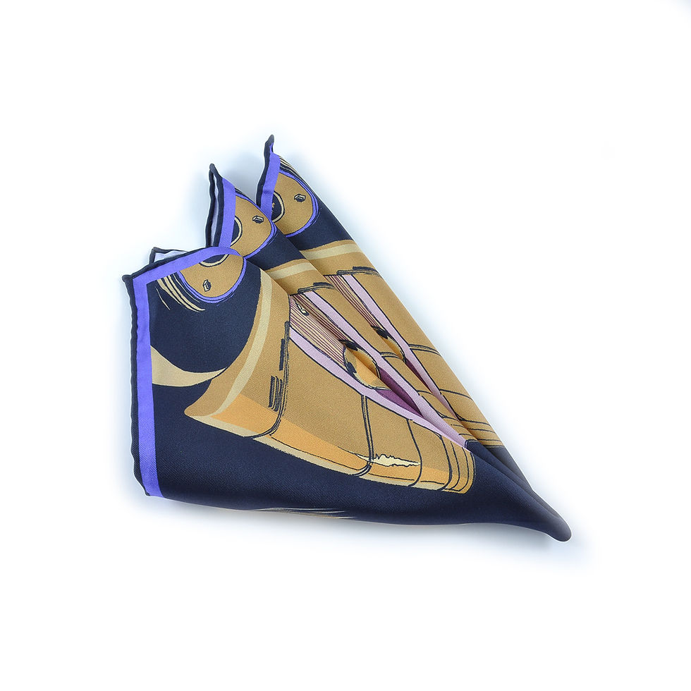 Thumbnail: Golden Arrow Pocket Square