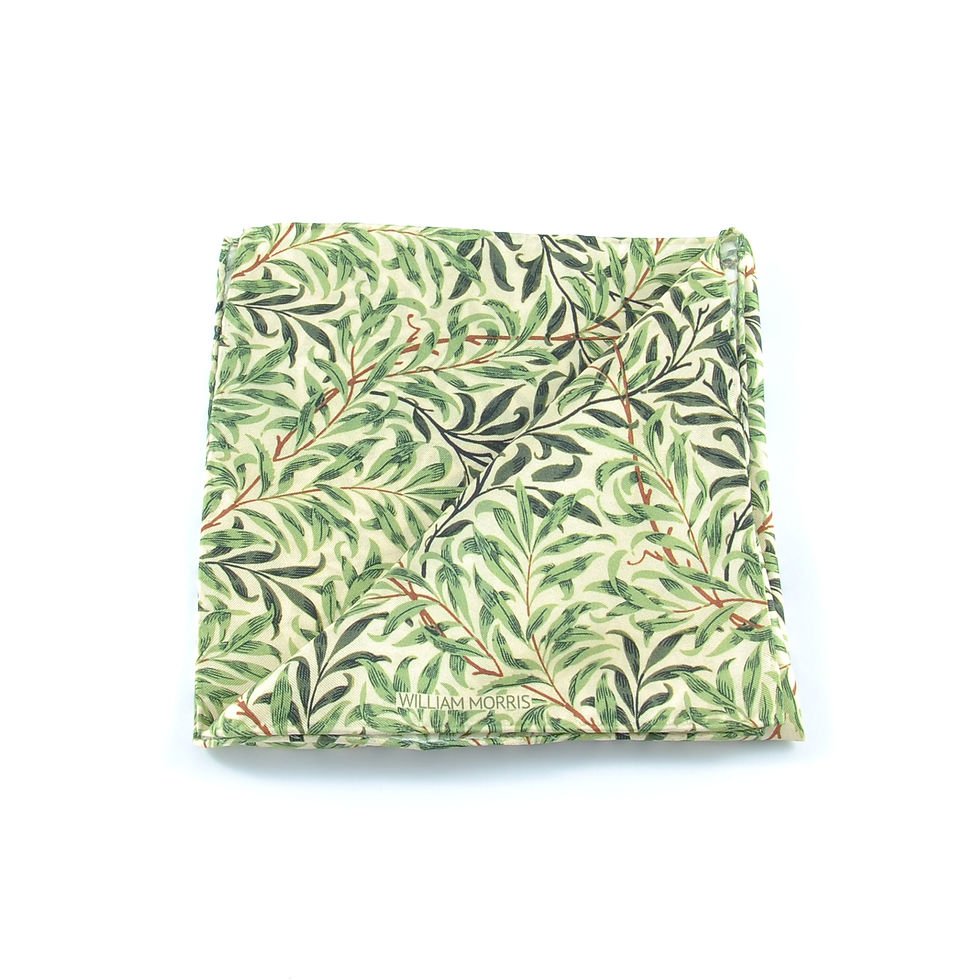 Thumbnail: William Morris - Willow Bough Pocket Square