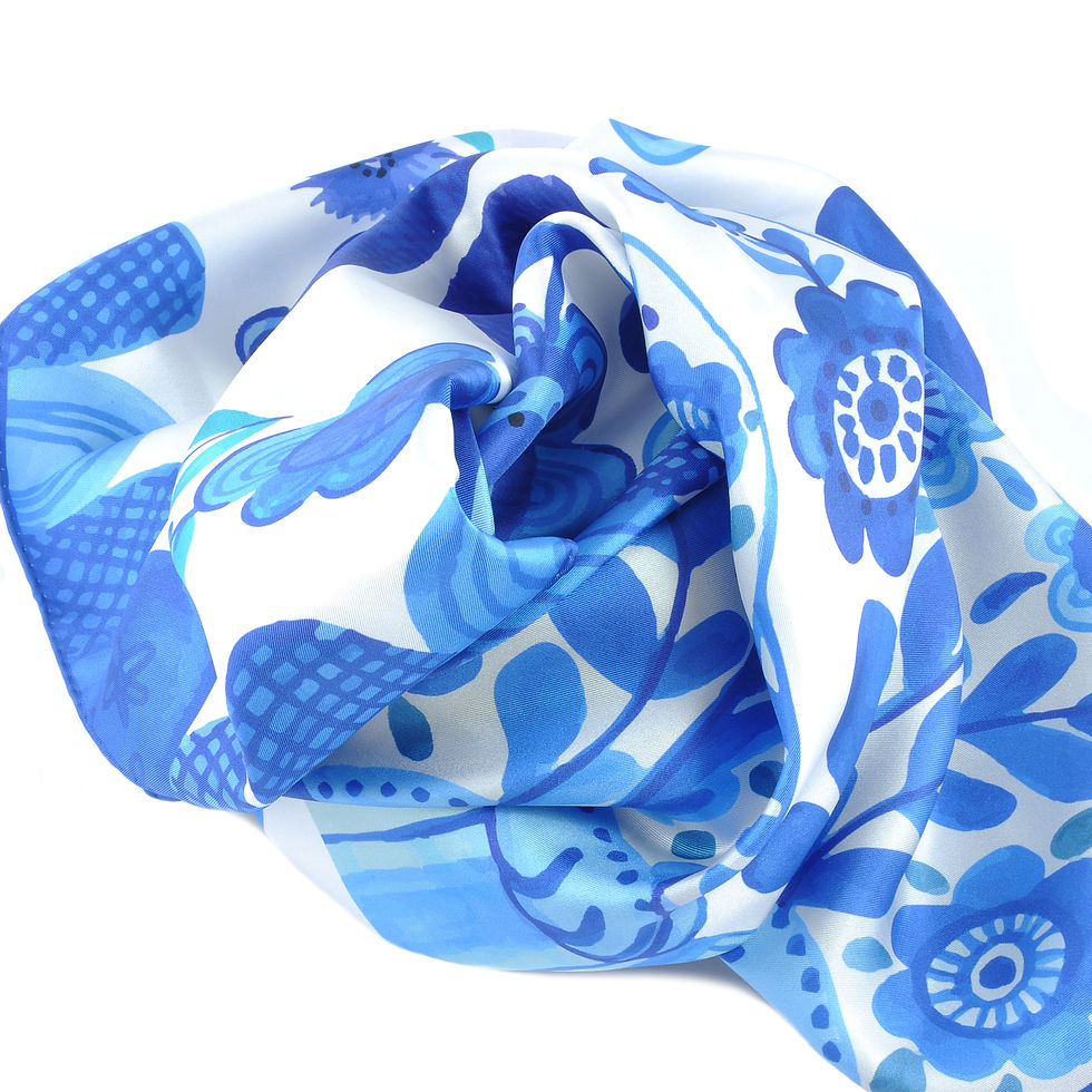 Thumbnail: Staffordshire Dogs Square Scarf