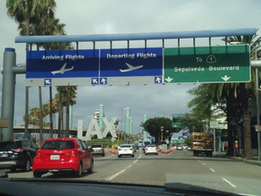 BACK AT LAX!