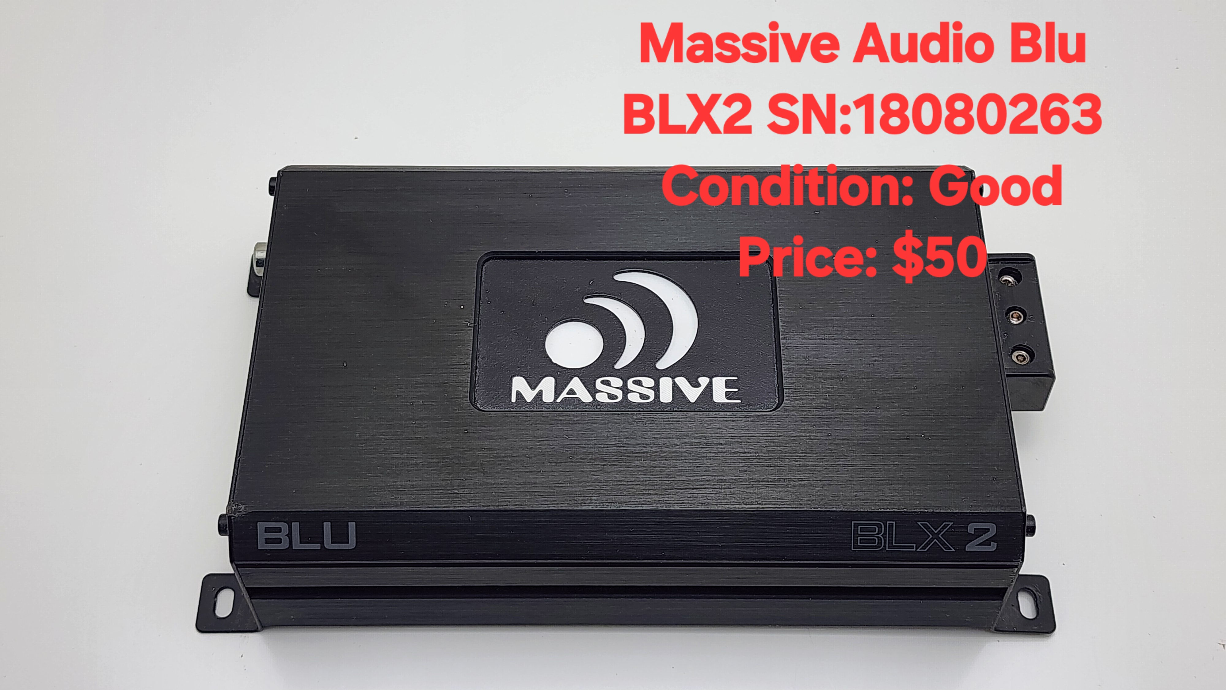 MASSIVE AUDIO BLX2