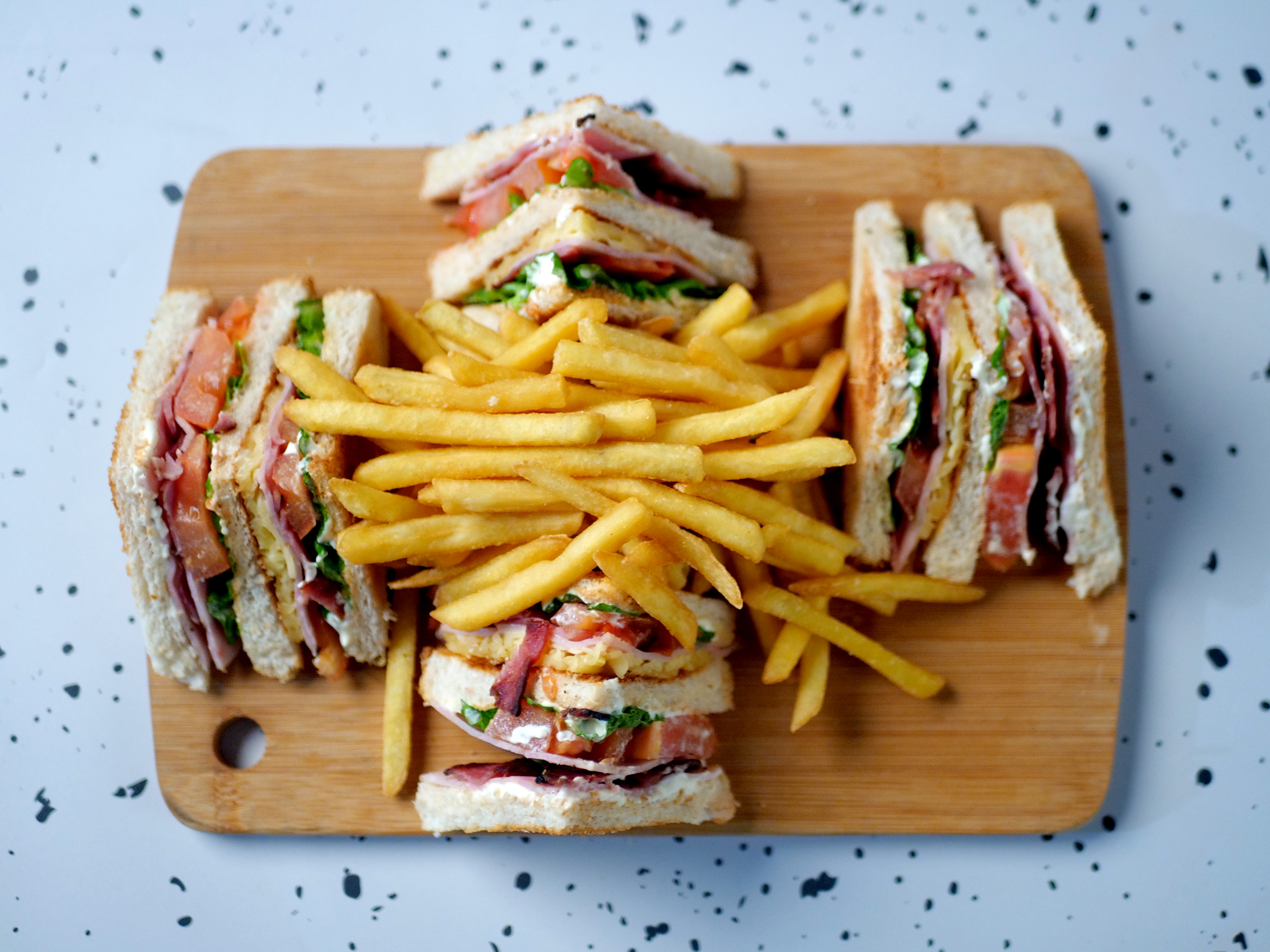 Arranged Food and Objects