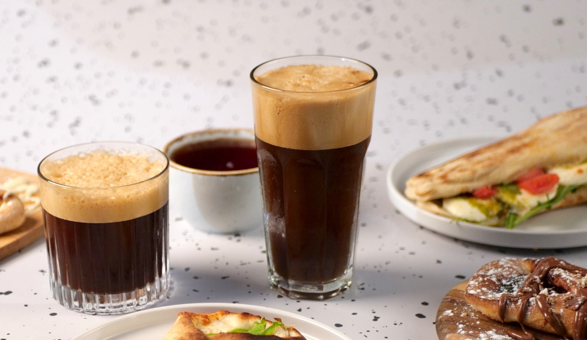 Arranged Food and Objects