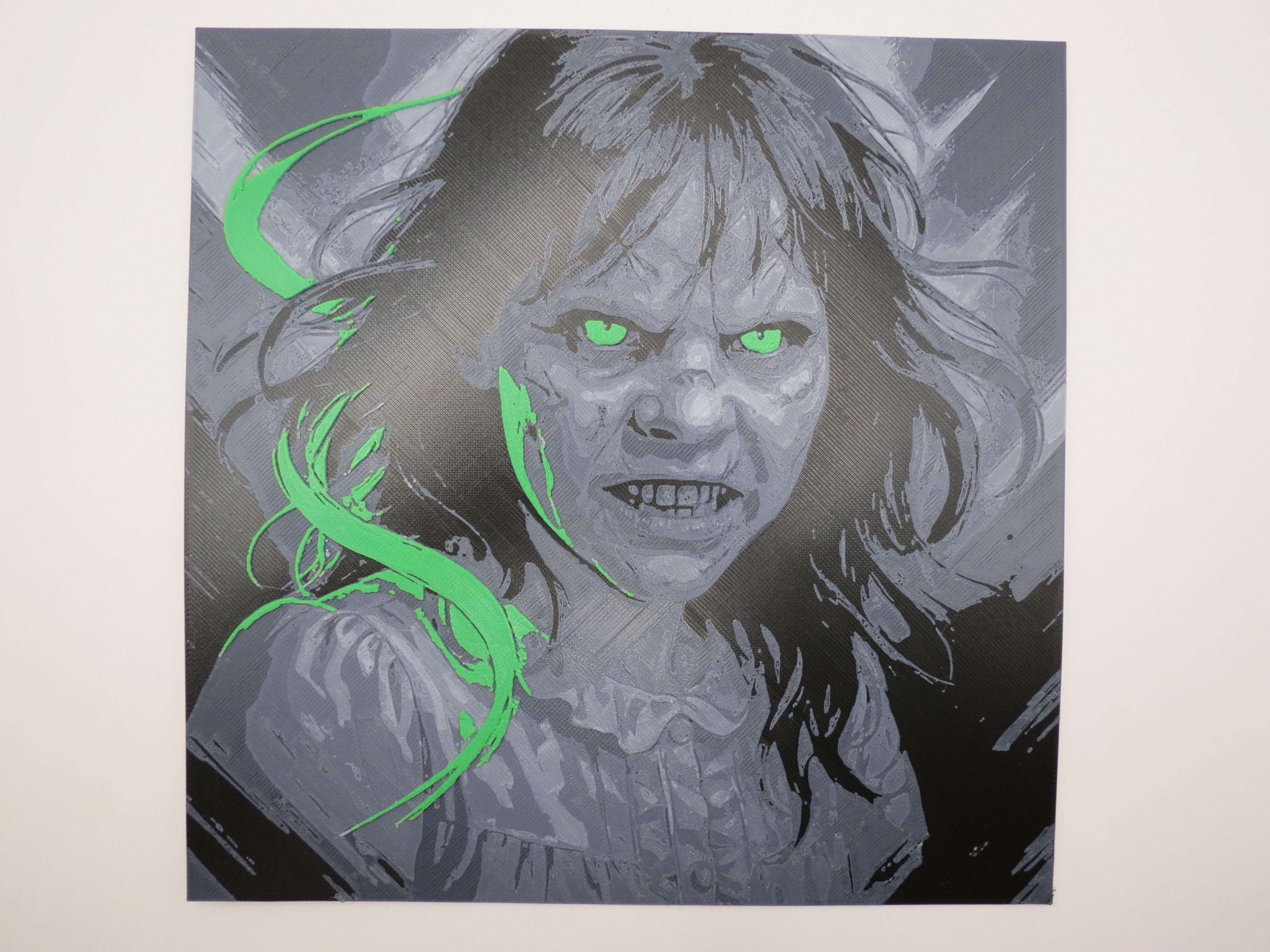 Horror - The Exorcist HueForge (3D Artwork)