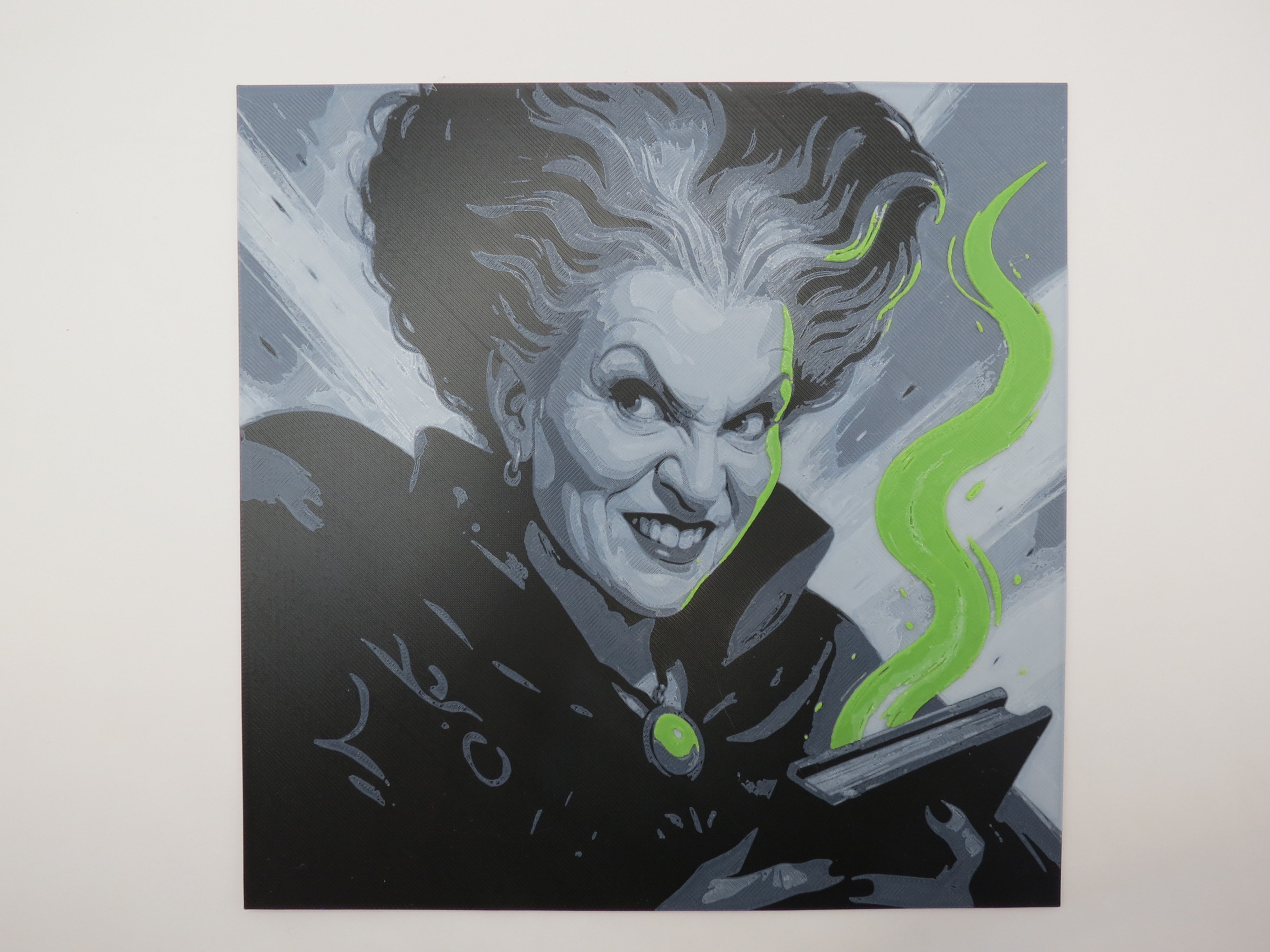 Hocus Pocus - Winifred Sanderson HueForge (3D Artwork)