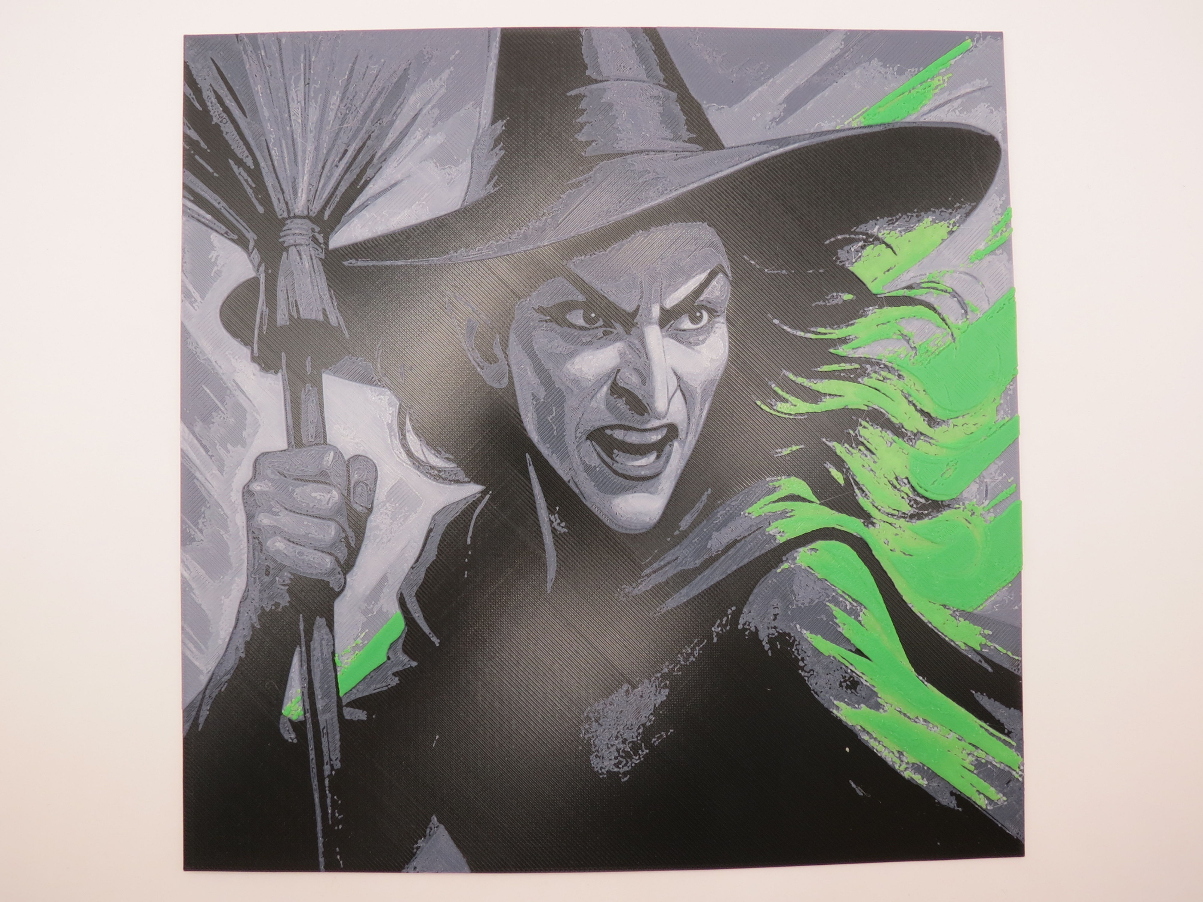 The Wizard of Oz - The Wicked Witch HueForge (3D Artwork)