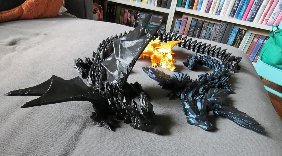 Thumbnail: Fourth Wing / Empyrean inspired dragons