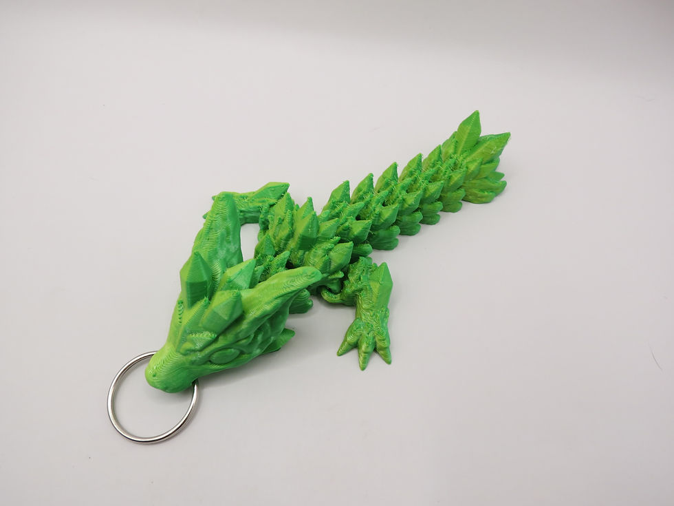 Thumbnail: Keyring Dragon - Wolf