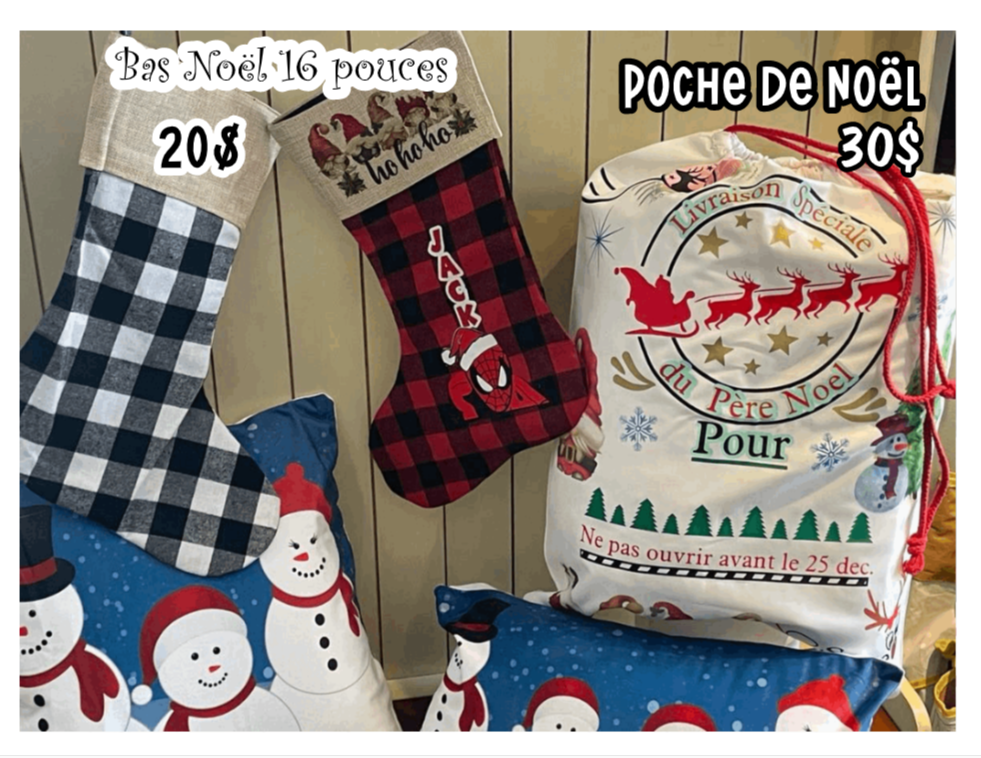 Poche et Bas de Noël