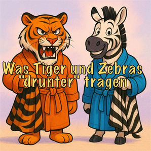 Was Tiger und Zebras „drunter“ tragen