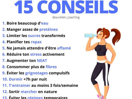 Conseils du jour pour une remise en forme en douceur