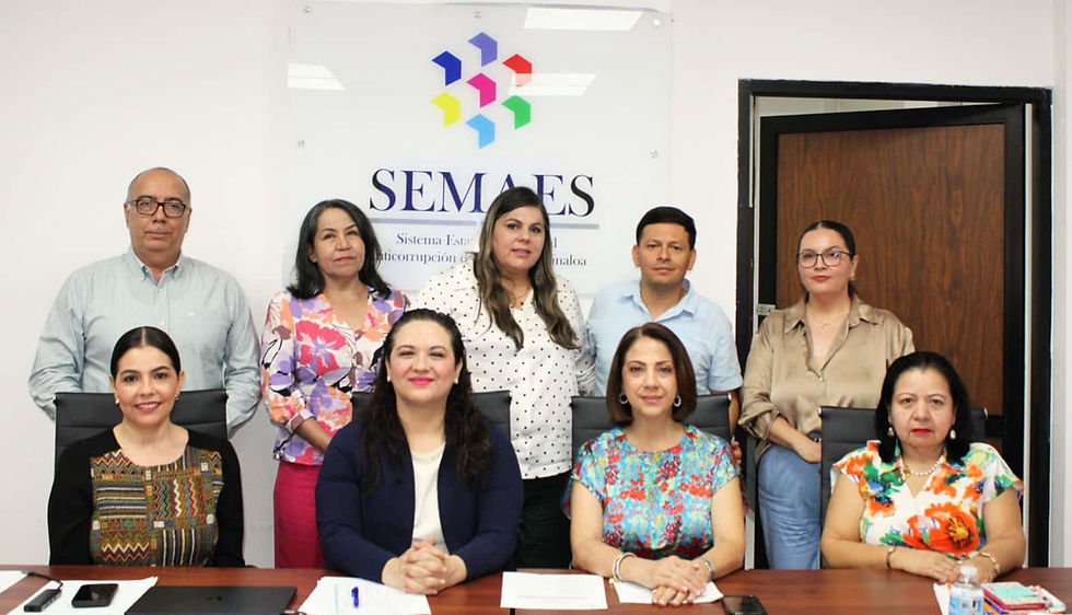 REALIZAN MESA DE TRABAJO CON EL COMITÉ TÉCNICO DEL MODELO DE SEGUIMIENTO Y EVALUACIÓN DEL PROGRAMA ESTATAL ANTICORRUPCIÓN.