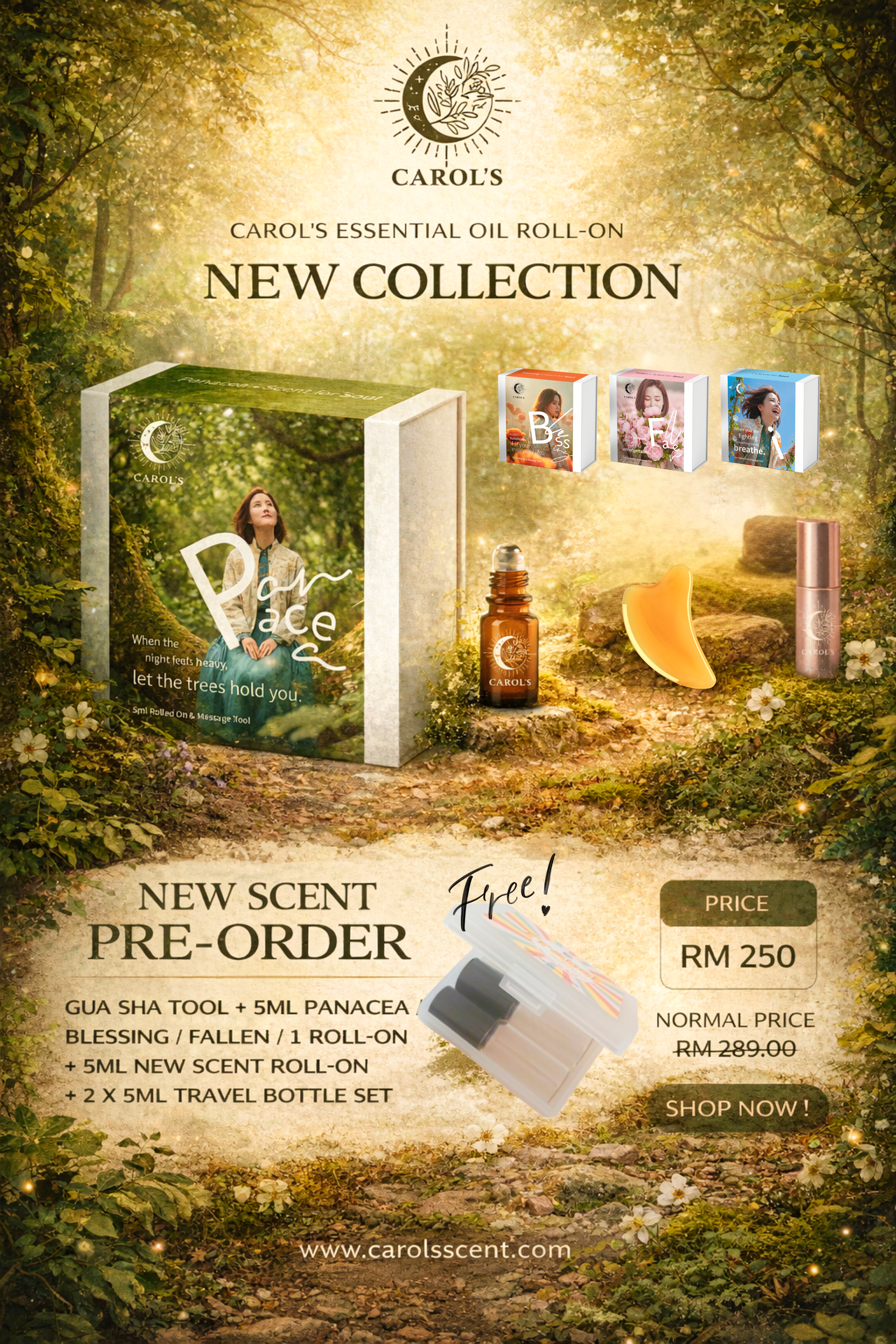 (Pre-order)5ml Roll-on Massage Kit