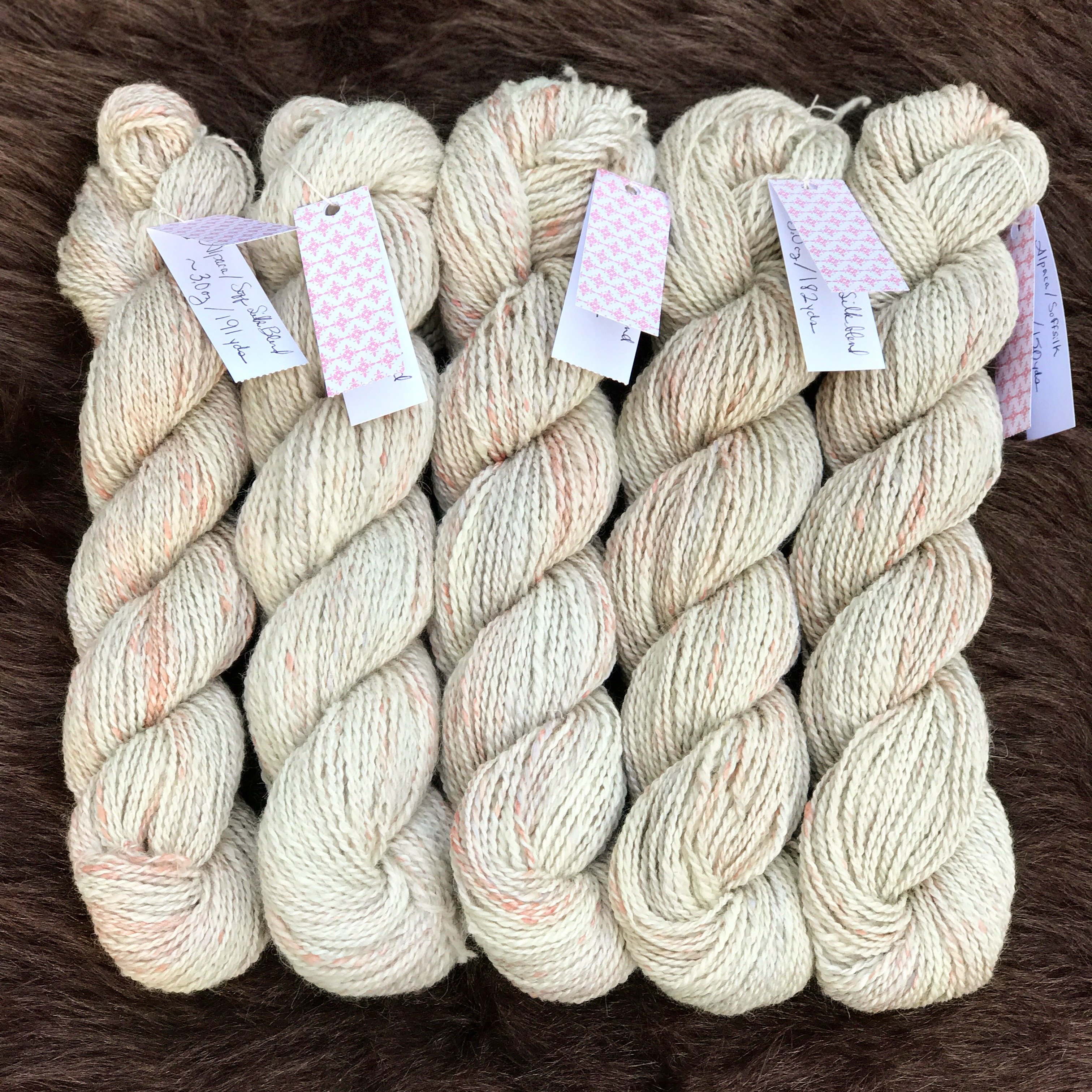 Handspun Alpaca Commission Work