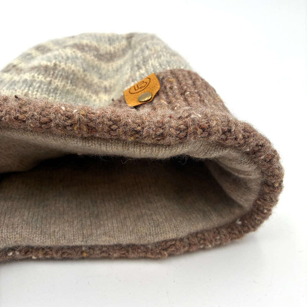 Thumbnail: Neutral Striped Wool (medium)