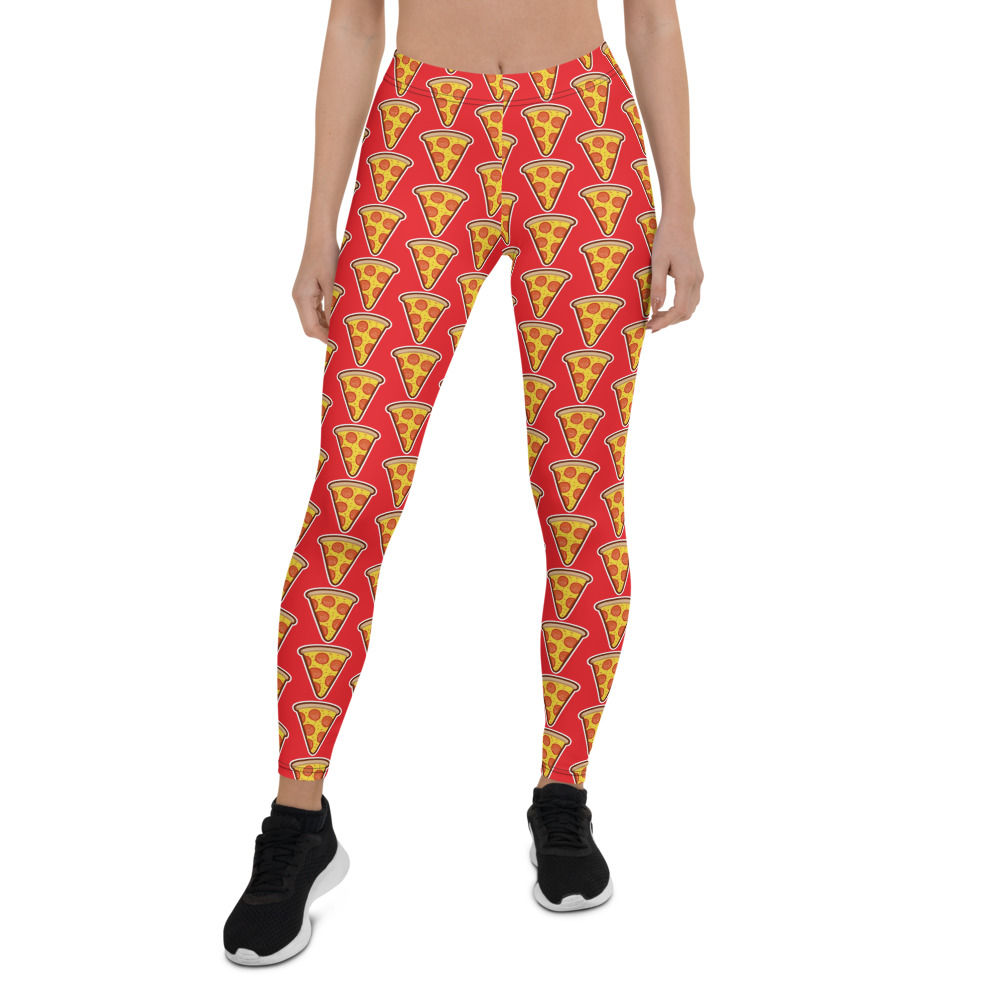 Red Pizza Leggings