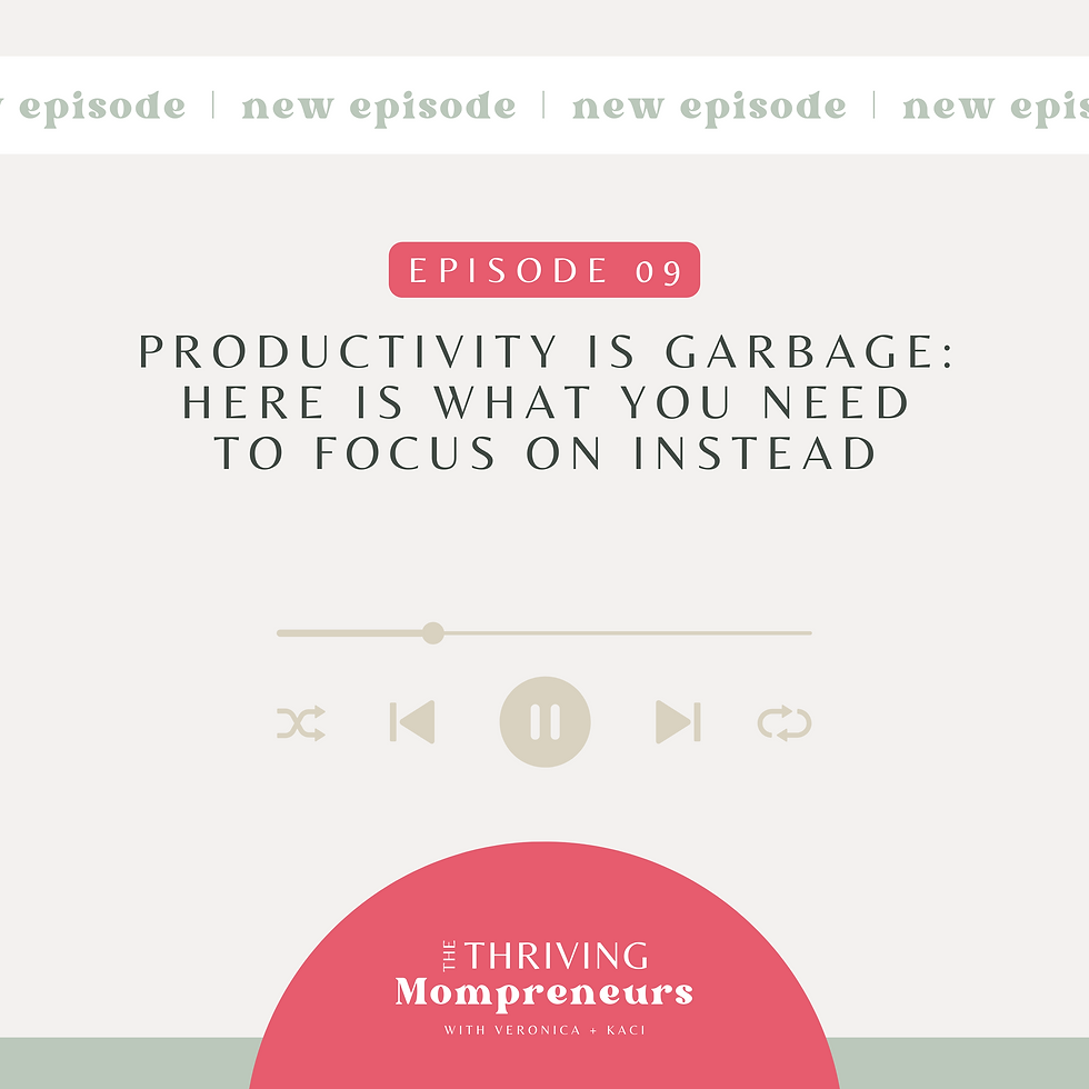Productivity is Garbage