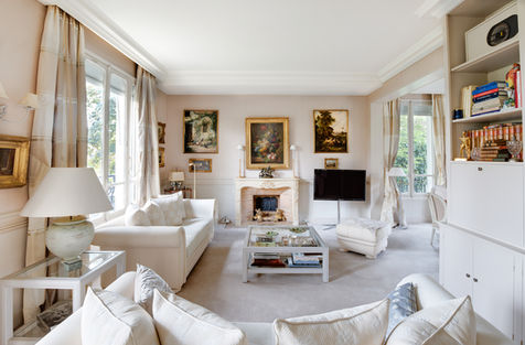 Photo d'immobilier, salon maison