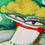 Thumbnail: Swans whisper  116 x 81 cm.