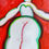 Thumbnail: Lady in green  120 x 90 cm.