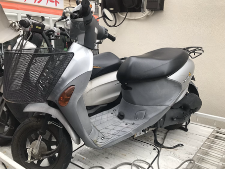 守口市梶町にてバイクの廃車処分依頼が有りました
