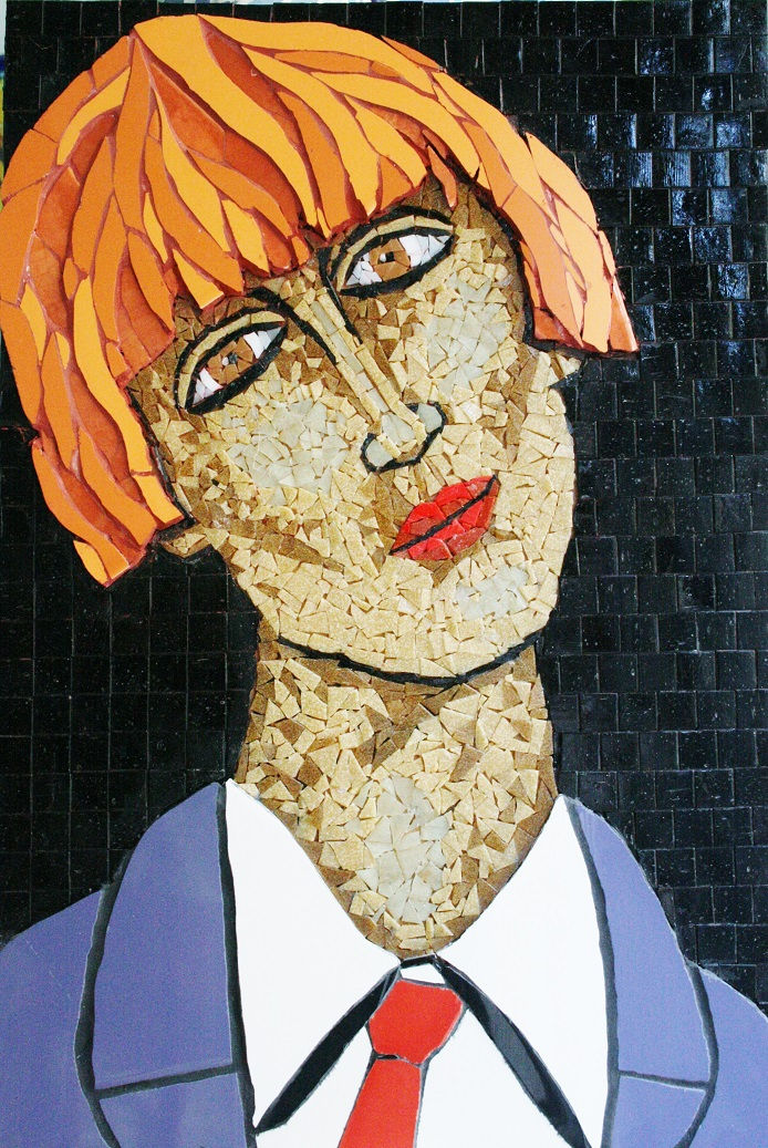 mosaïque portrait