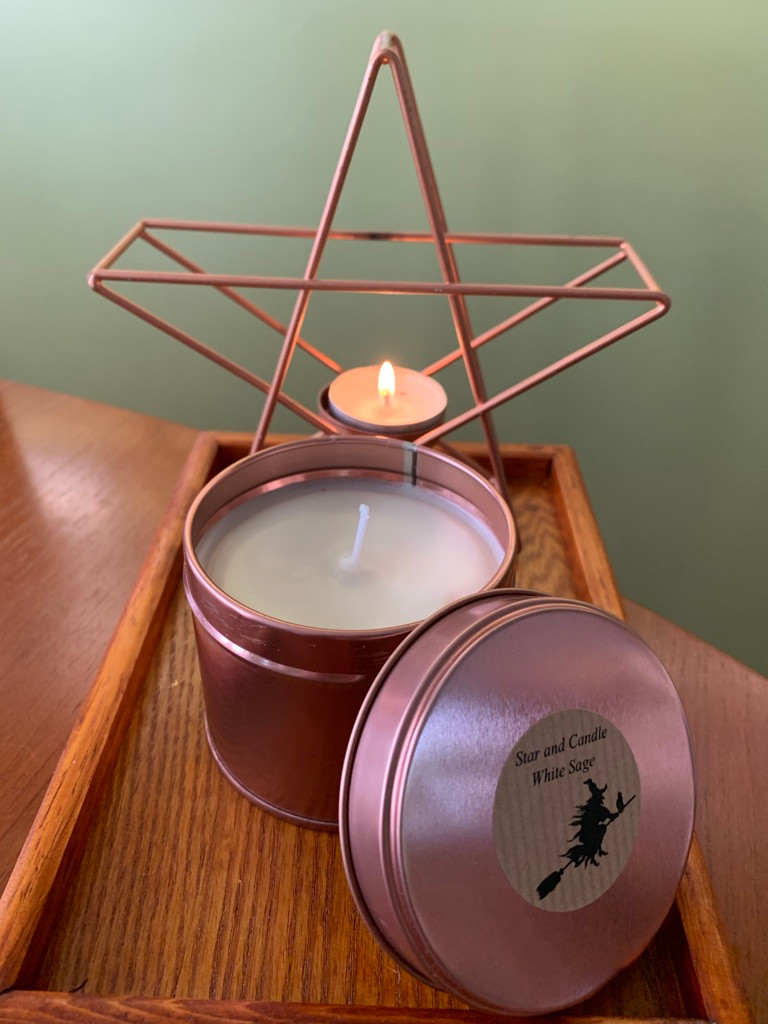 Thumbnail: Large Sage Infused Candle