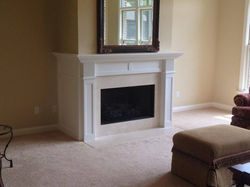 Painted Fireplace