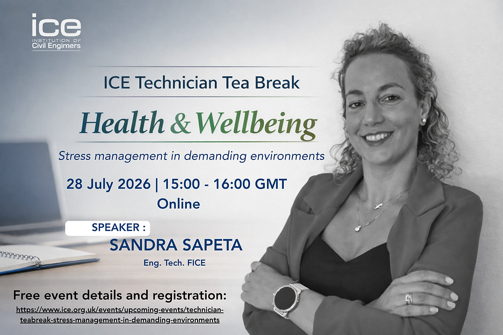 ICE Technician teabreak: stress management in demanding environments