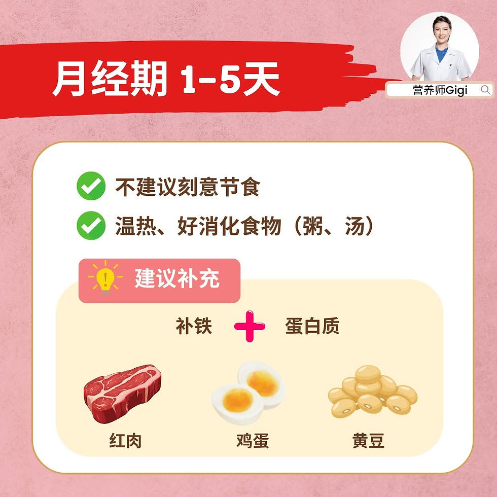 别和荷尔蒙作对——女性28天生理期饮食指南